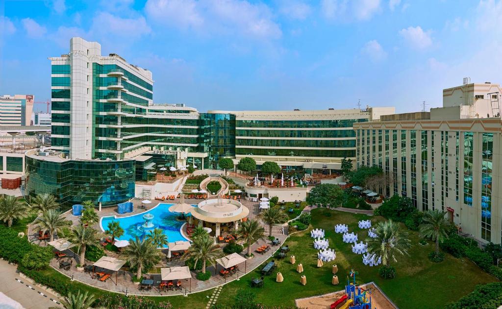 أحد فنادق بالقرب من مطار دبي